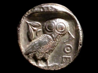 Монета на Атина